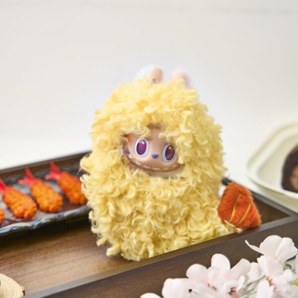 POP MART Labubu17cm Doll Clothes –Tempura Shrimp Puff Outfit (No Dolls)