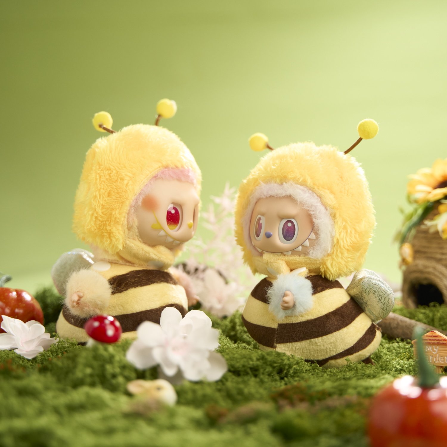 🐝🐧🐒🐑Pop Mart Labubu × Nature Friends Outfit Series (15–18cm Edition) - Image 4