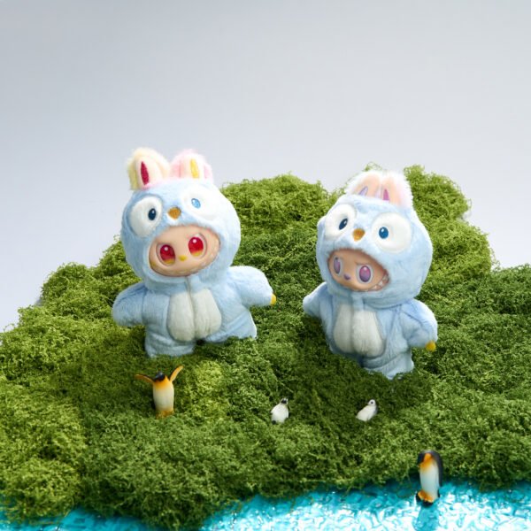Pop Mart Labubu about Handmade Plush Penguin Suit (No Dolls) - Image 5