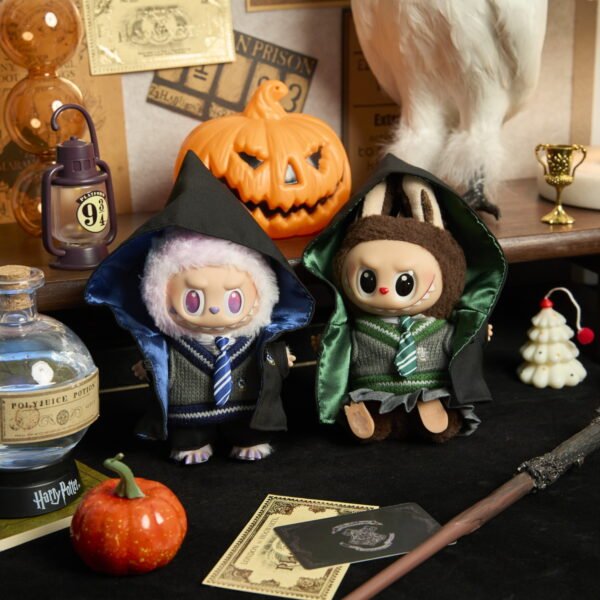 Hogwarts Labubu Doll Clothes Set – Handmade Harry Potter Cosplay Outfits - Image 3