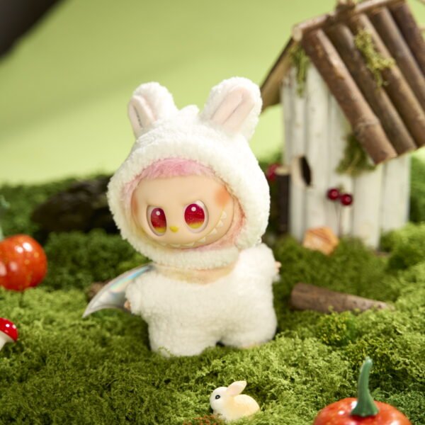 Pop Mart Labubu about White Angel Plush Outfit (No Dolls) - Image 4