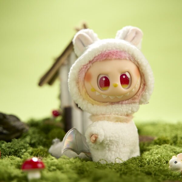 Pop Mart Labubu about White Angel Plush Outfit (No Dolls) - Image 3