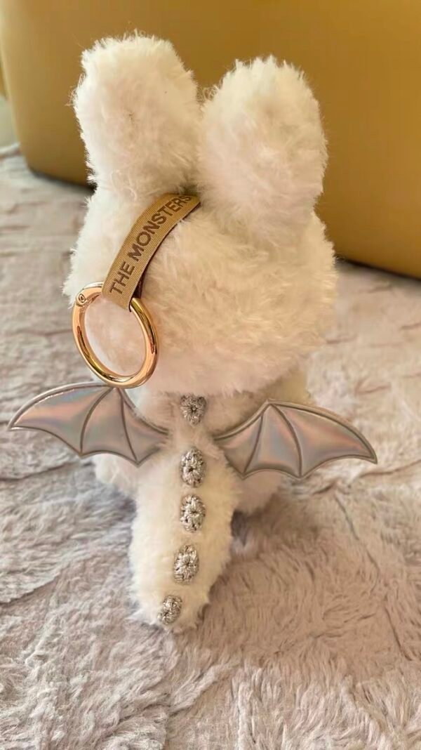 Pop Mart Labubu about The Monsters Angel in Clouds Plush Outfit  (15–18cm Edition) - Image 4