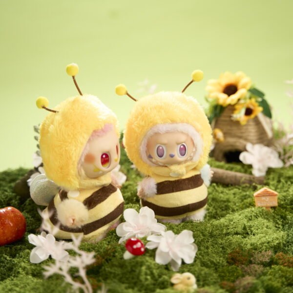 POP MART Labubu 17cm Doll Clothes-Buzzy Bee Costume Handmade Outfit (No Dolls) - Image 4