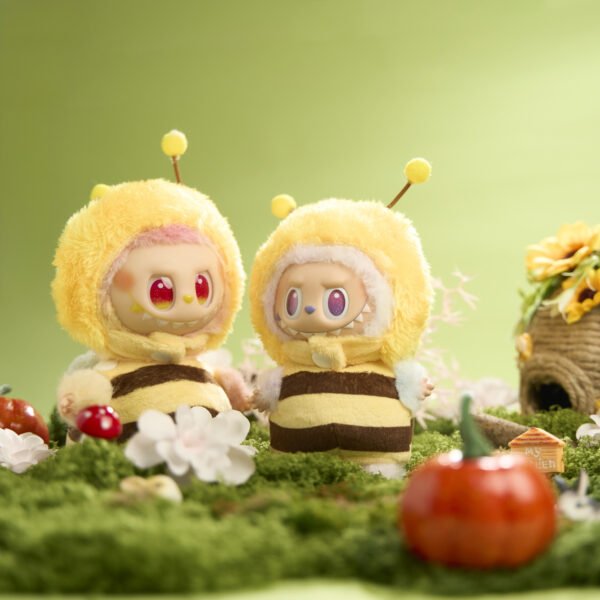 POP MART Labubu 17cm Doll Clothes-Buzzy Bee Costume Handmade Outfit (No Dolls) - Image 3