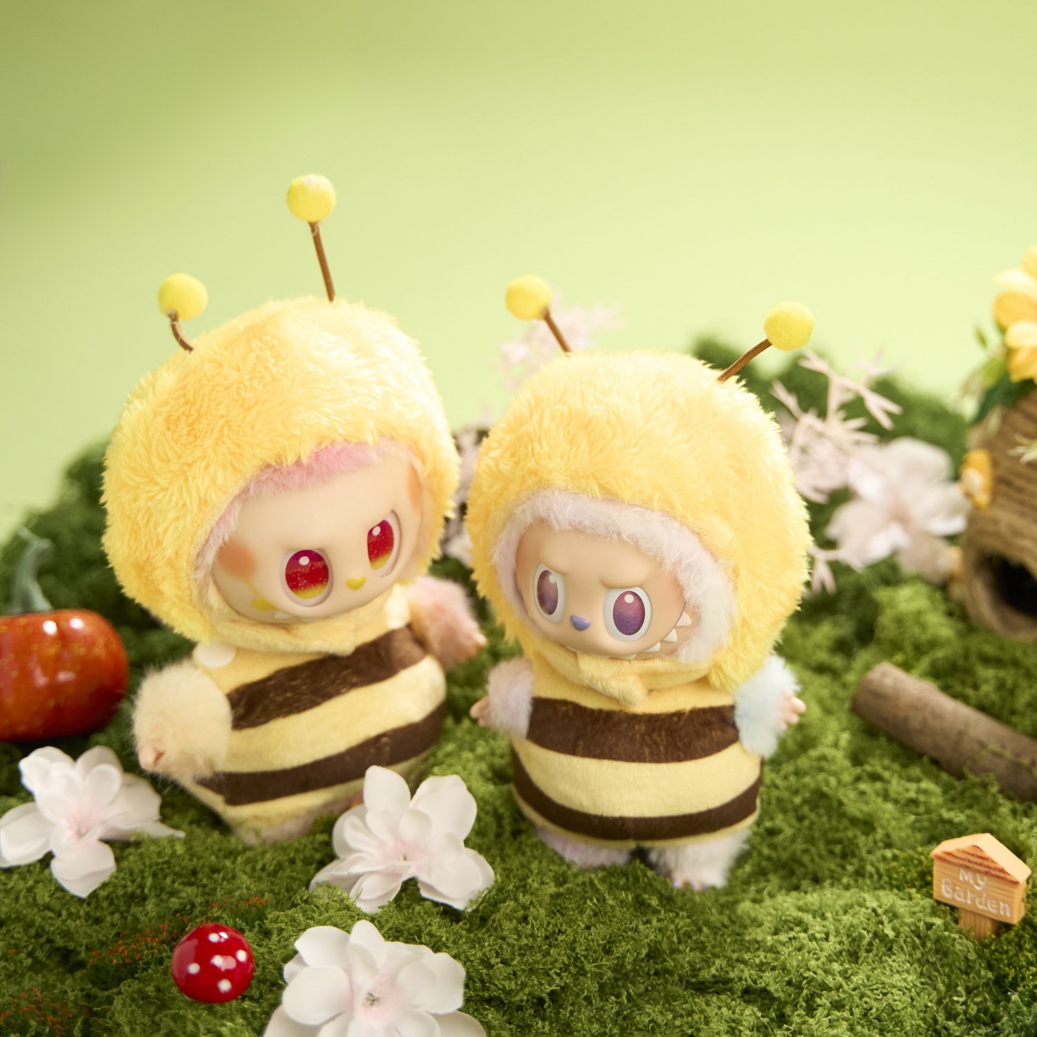 🐝🐧🐒🐑Pop Mart Labubu × Nature Friends Outfit Series (15–18cm Edition) - Image 5