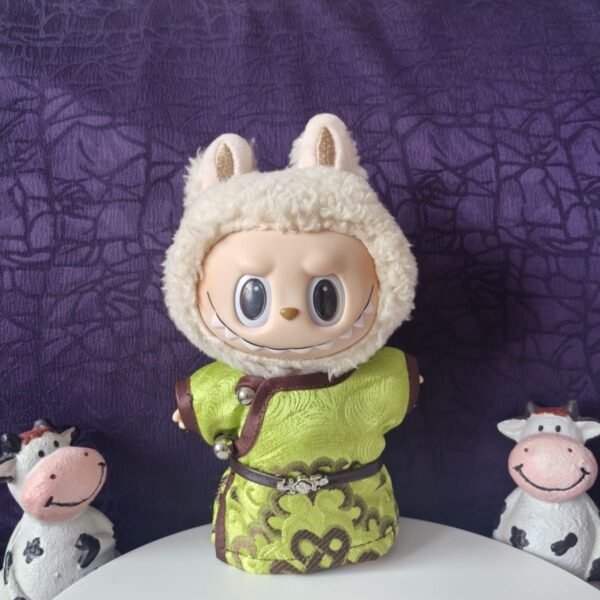Pop Mart Labubu about Four-Color Mongolian Style Outfit(No Dolls) - Image 4