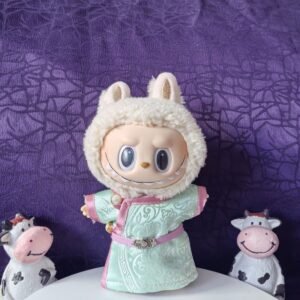 Pop Mart Labubu about Four-Color Mongolian Style Outfit(No Dolls)