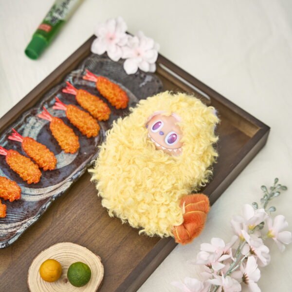 POP MART Labubu17cm Doll Clothes –Tempura Shrimp Puff Outfit (No Dolls) - Image 5