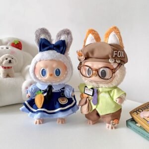 POP MART Labubu about Zootopia Cosplay Series – Judy Labubu Outfit(No Dolls)