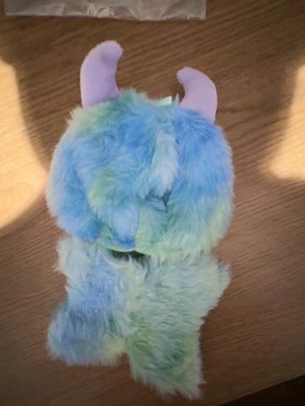 💙 Pop Mart Labubu × Monsters University Sulley Outfit 💜 (15–18cm Edition) - Image 3