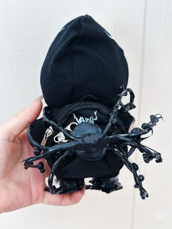 🕷️ POP MART Labubu – Venom-Inspired Costume Set (15–18cm Edition) - Image 2